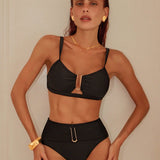 Anne | Bikini arany U-résszel