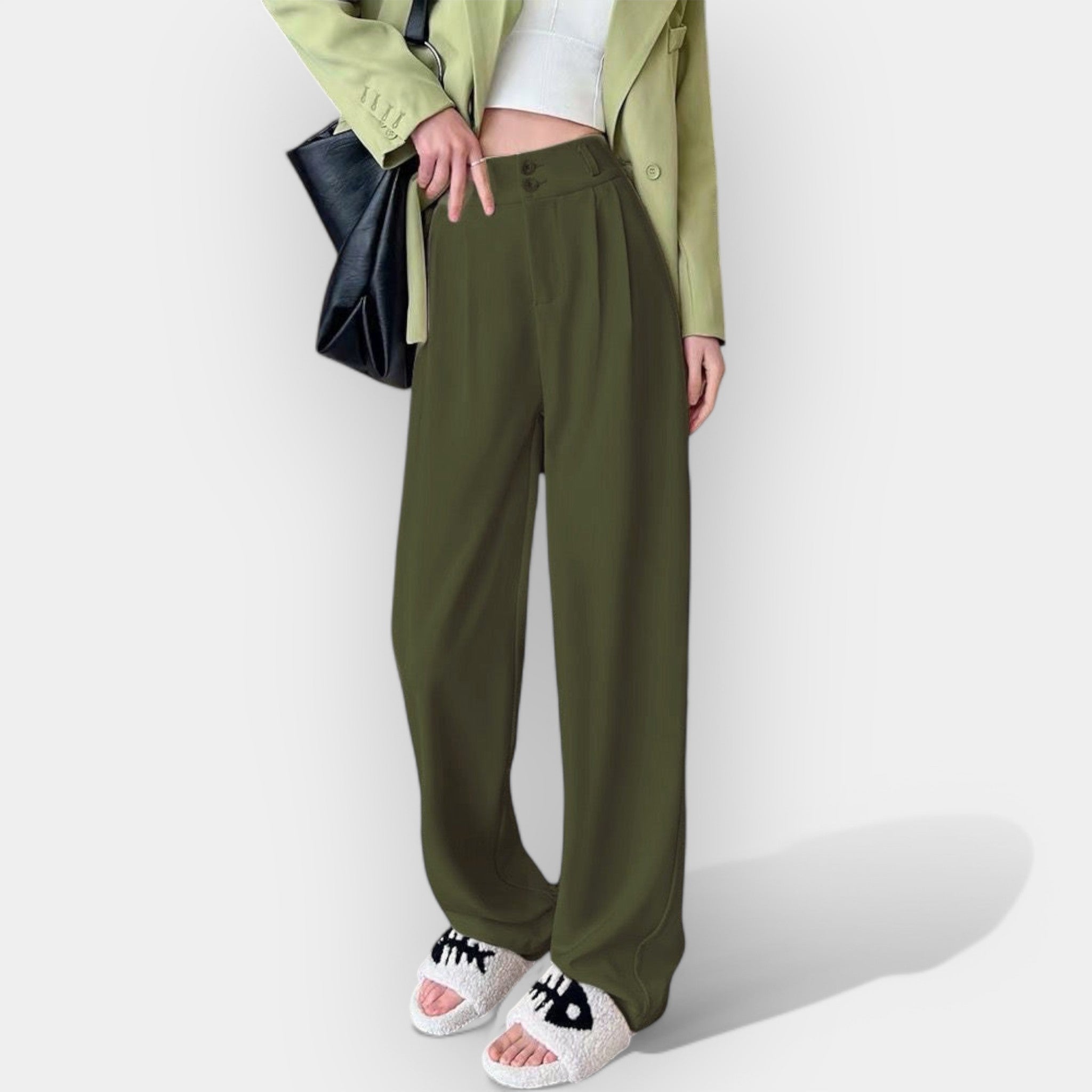 Jade | Koreai stílusú bő nadrág