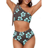 Marit | Magas Derék, Egy Vállas Bikini
