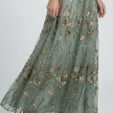 Athena | Elegáns Virágmintás Maxi Ruha