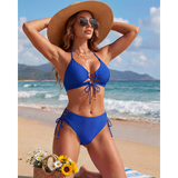 Nadia | Nyakpántos Bikini Kötővel