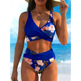 Sisi | Csavaros Elülső Bikini Magas Derékkal