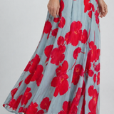 Athena | Elegáns Virágmintás Maxi Ruha