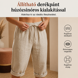 Anna | Pamut vászon Női Rövidnadrág