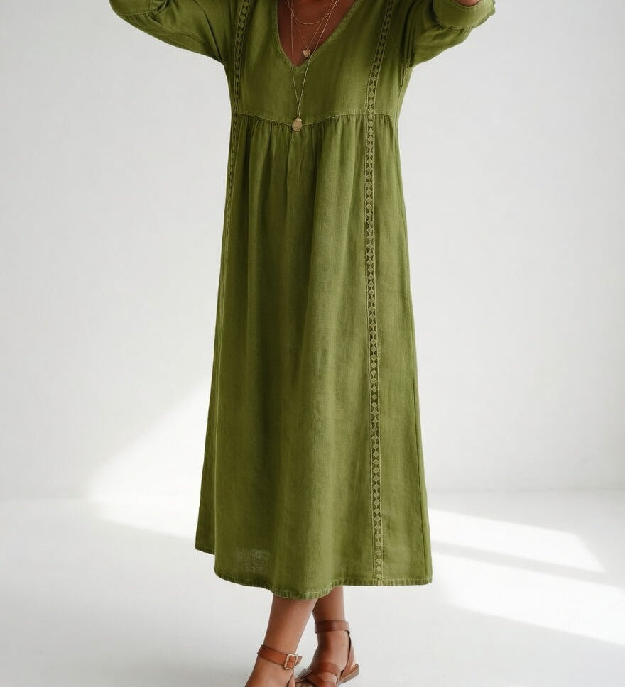 Lioréa™ — Elegáns, laza midi ruha