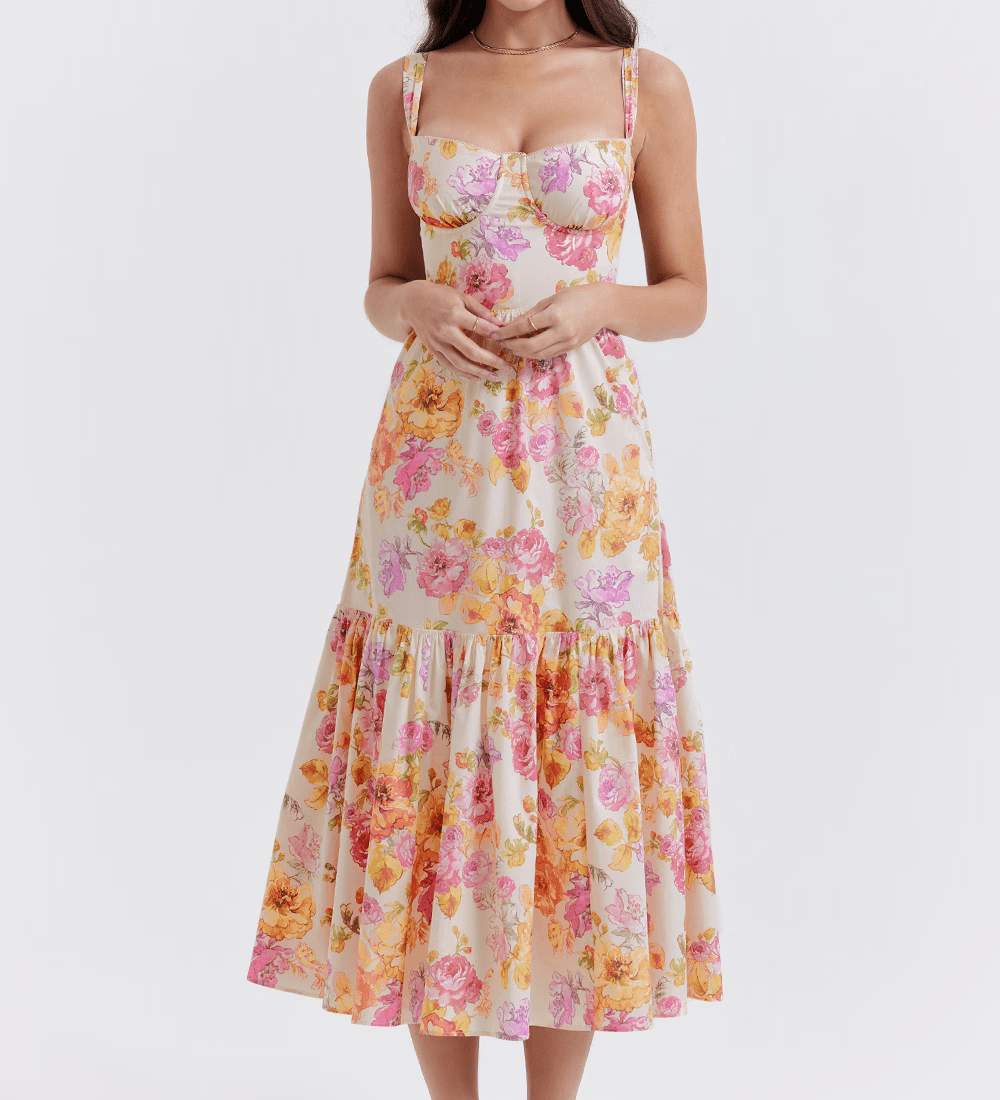 Isabel™ Midi ruha