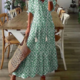 Élodie™ — Elegáns virágmintás maxi ruha