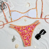 Carlijn | Kontrasztos Béléssel Ellátott Bikini