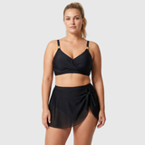 Hanne | Magas Derékú Bikini Háló Szoknyával