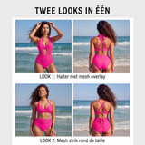 Sabine | 2 az 1-ben Magas Derékú Tummy Control Bikini