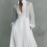 Élisa™ — Minimalista, kifinomult maxi ruha