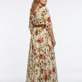 Marilyn | Elegáns Maxi Ruha Övvel