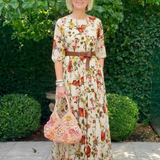 Marilyn | Elegáns Maxi Ruha Övvel