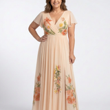 Amelia | Elegáns Plissé Maxi Ruha