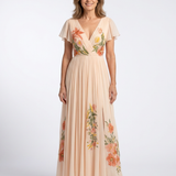 Amelia | Elegáns Plissé Maxi Ruha